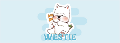 Westie Mouse Pad